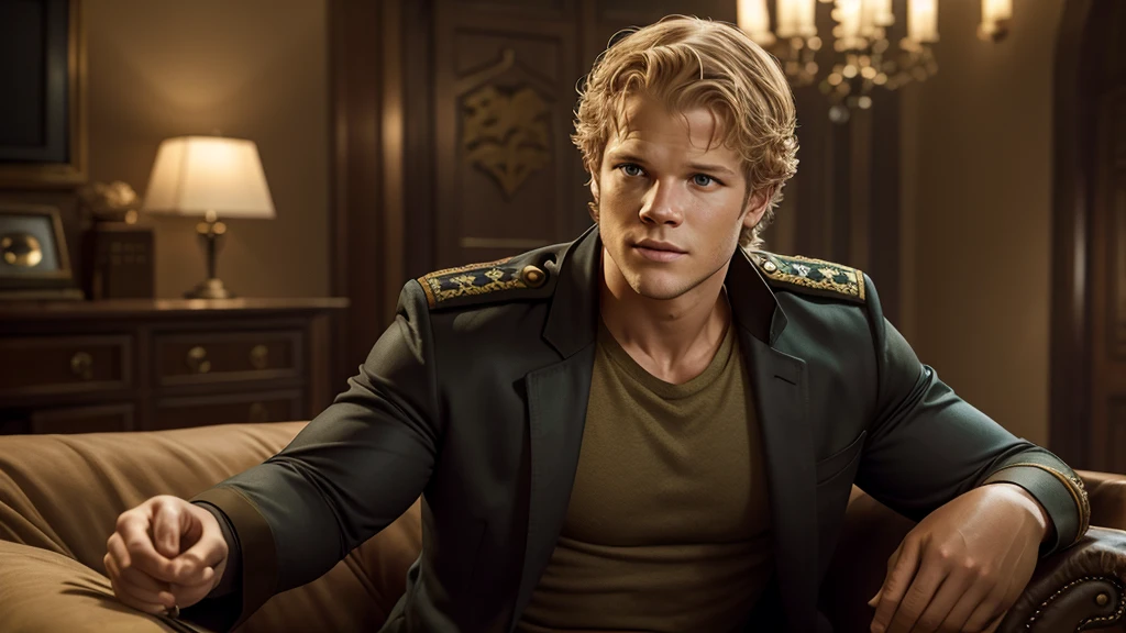 Christopher Egan as Captain David Shepherd ( TV series "Kings " )