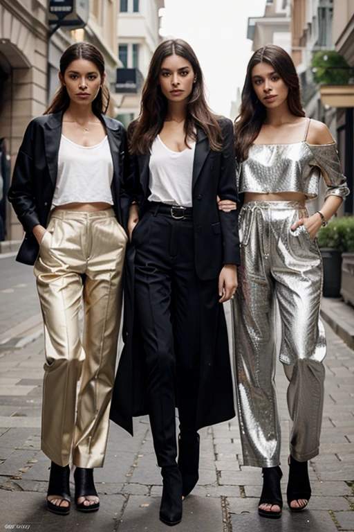 women´s clubware New York
Top:
Style: Fashion-forward with a blend of street style and elegance, featuring unique designs and statement pieces.
Fabrics: Silk, sequins, or high-quality blends with bold textures.
Colors: Bold colors or monochromatic schemes.
Details: Includes unique designs and statement pieces for a fashionable look.
Mid:
Style: Bodycon dresses or trendy skirts with eye-catching details.
Fabrics: Stretchy materials or sequins.
Colors: Bold shades or metallics.
Details: Features fashion-forward designs and sleek finishes.
Legs:
Style: High-slit skirts or stylish trousers with a fashion-forward edge.
Fabrics: Luxurious or trendy fabrics.
Colors: Bold or classic tones.
Details: Includes striking designs and polished finishes.
Shoes:
Style: High heels with unique designs and statement-making elements.
Fabrics: Leather or patent leather.
Colors: Bold or classic shades.
Details: Features statement designs and intricate details.
Accessories:
Style: High-fashion jewelry such as bold statement pieces with rich textures.
Fabrics: Gold, silver, with gemstones.
Colors: Metallic tones with vibrant accents.