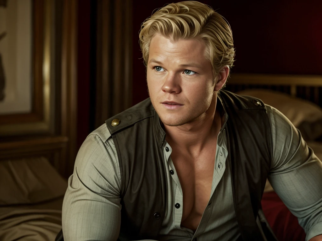 Christopher Egan as Captain David Shepherd ( TV series "Kings " )