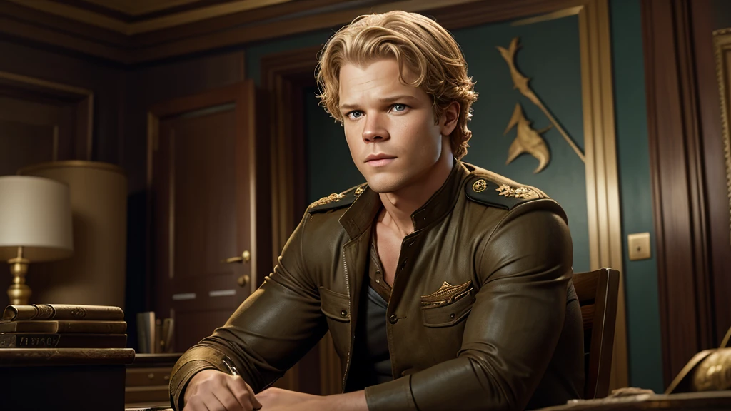 Christopher Egan as Captain David Shepherd ( TV series "Kings " )