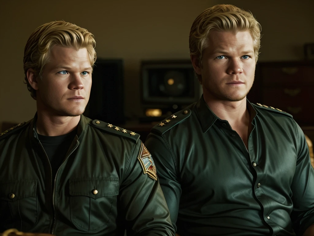 Christopher Egan as Captain David Shepherd ( TV series "Kings " )