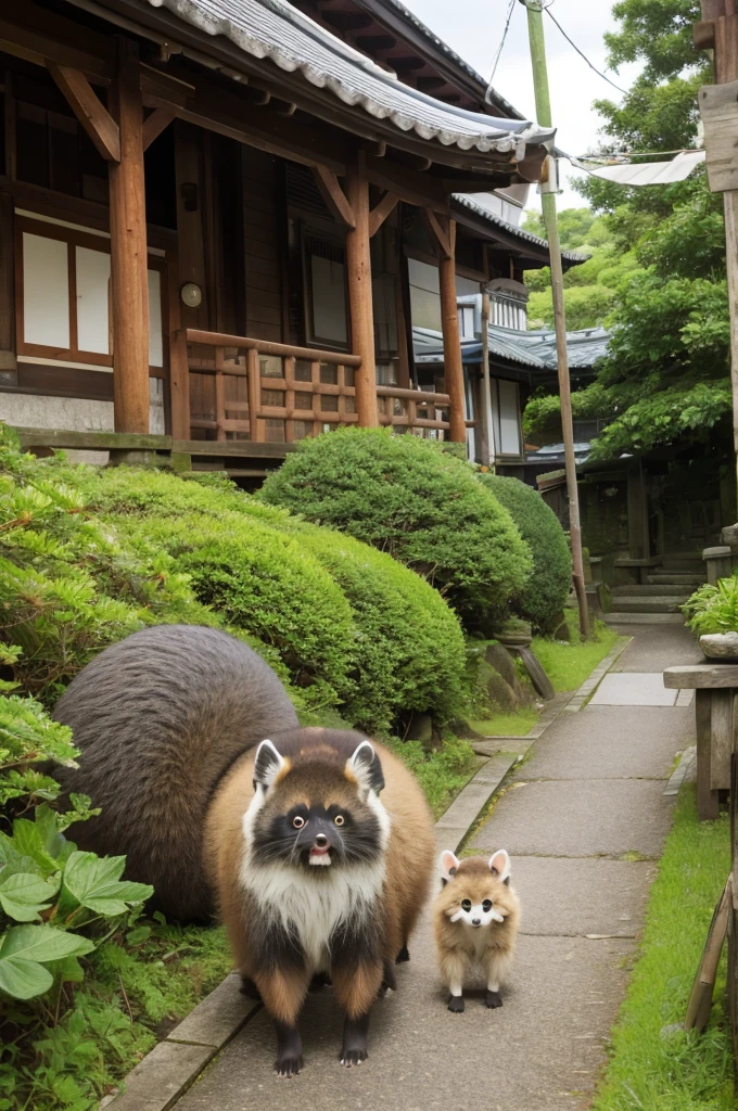 Tanuki Personification