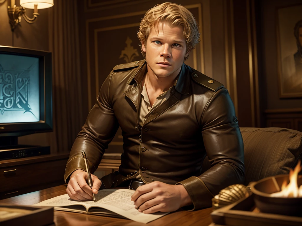 Christopher Egan as Captain David Shepherd ( TV series "Kings " )