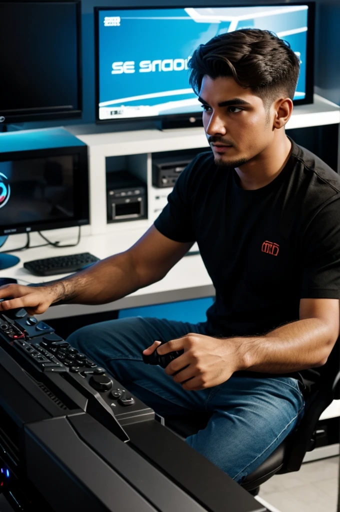 A man gamer