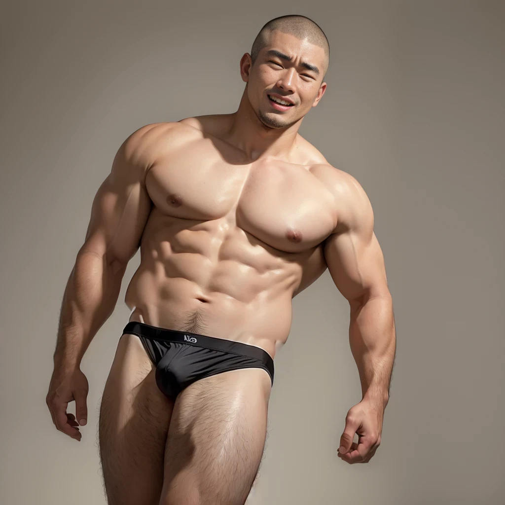 The expression of reaching the climax, Asian people