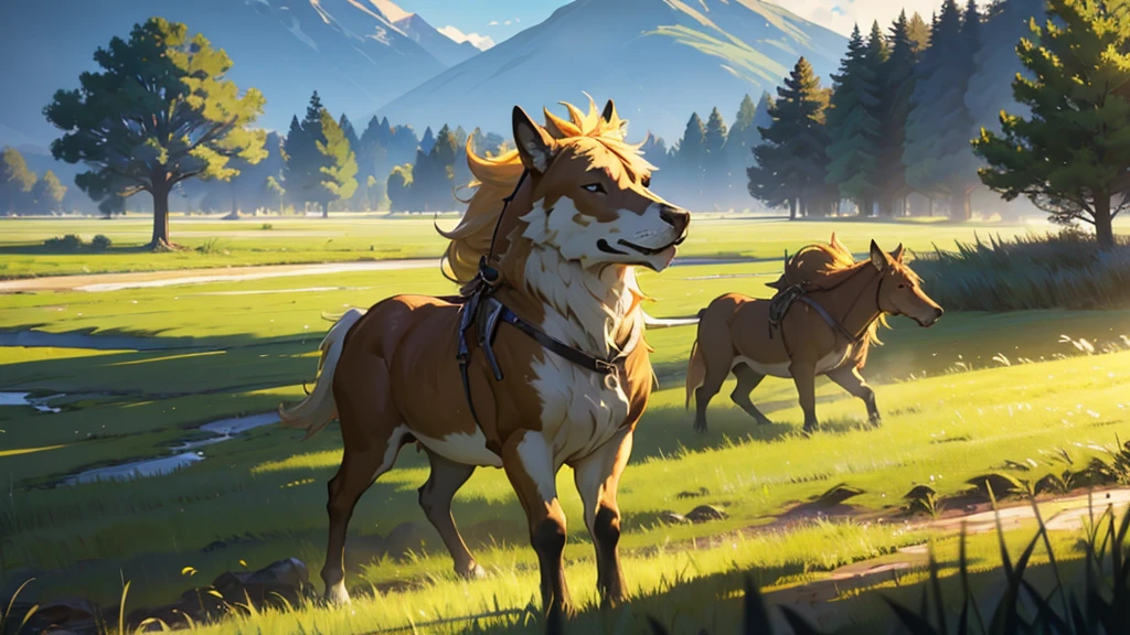 4k ultra high quality field of mud tall yellow grass