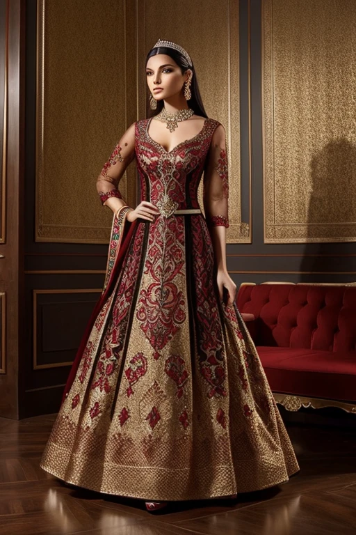 Complete fashion collection extravagant barroccan