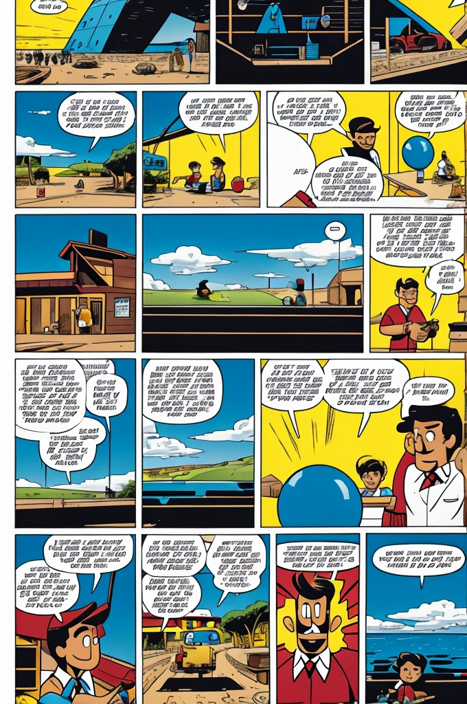 Crea un comic