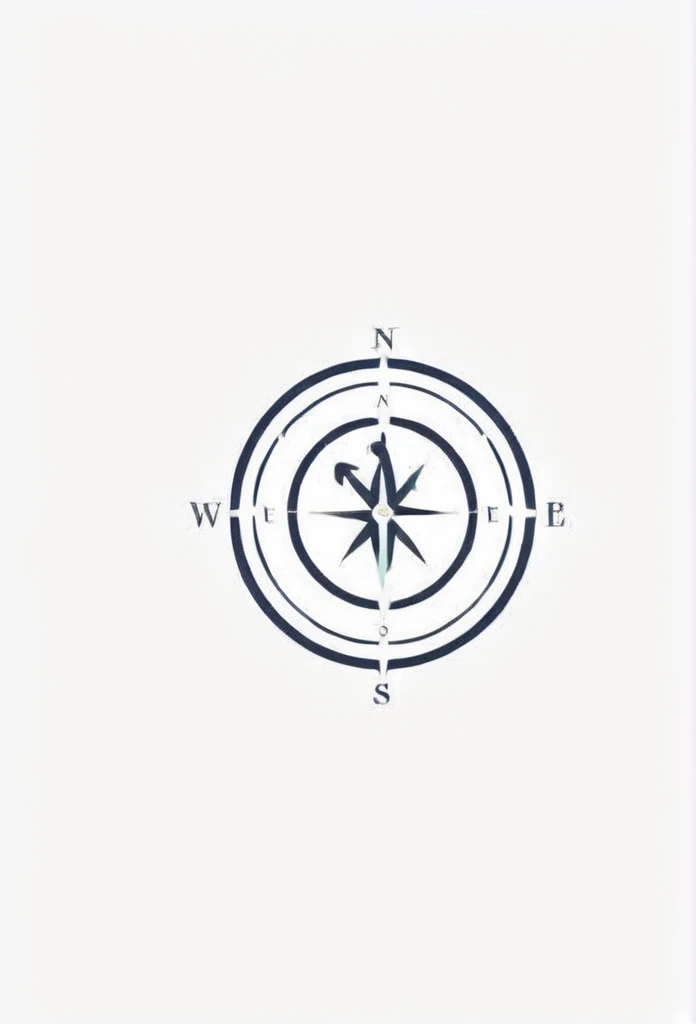 A logo for an investment company. A logo of small people standing with their arms around each other. A logo with an illustration of a compass inside. A very cool, chic and modern design. The background is white.
