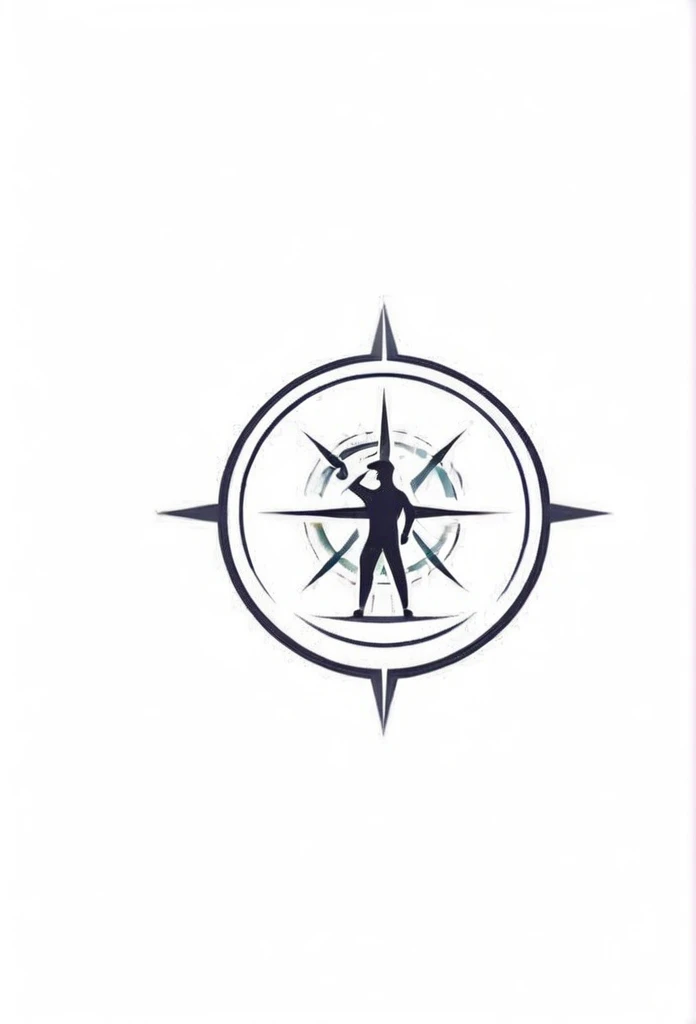 investment company logo
Logos with small people shoulder-to-shoulder
a logo with a compass illustration on it
Pretty cool
chic and modern design
White background