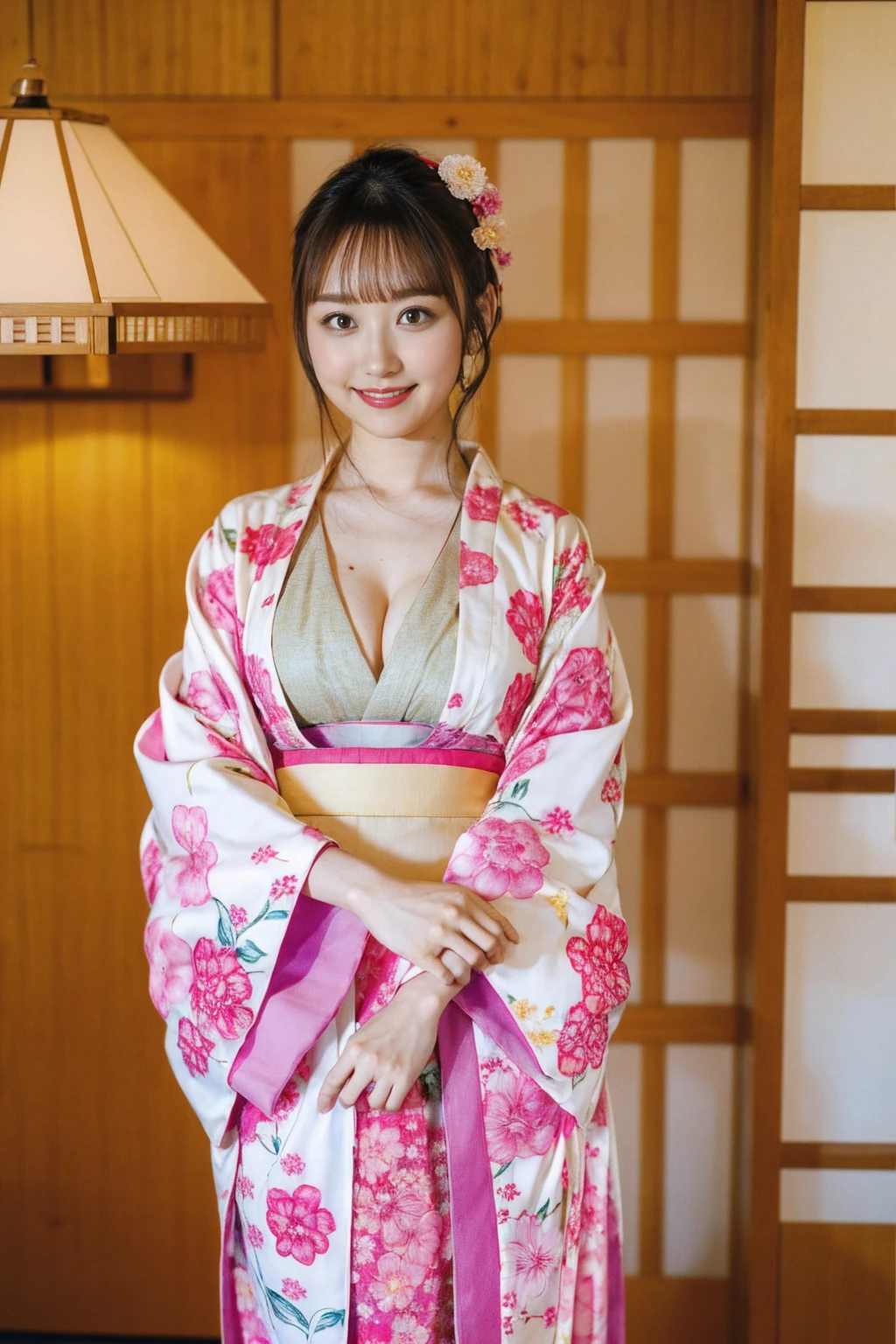 Arafed Asian woman In kimono robe posing for photo, In kimono, Yoshitomo Nara, In kimono, Young and cute gravure idol, Young Sensual Gravure Idol, Genuine young gravure idol, wear Kimono, Ayami, More of Iwakura, deAyami kojima, Ayaka, Japanese Model