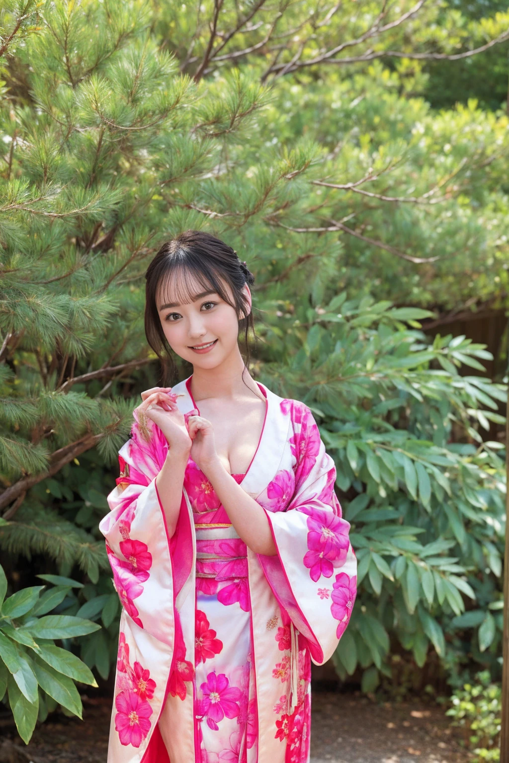 Arafed Asian woman In kimono robe posing for photo, In kimono, Yoshitomo Nara, In kimono, Young and cute gravure idol, Young Sensual Gravure Idol, Genuine young gravure idol, wear Kimono, Ayami, More of Iwakura, deAyami kojima, Ayaka, Japanese Model