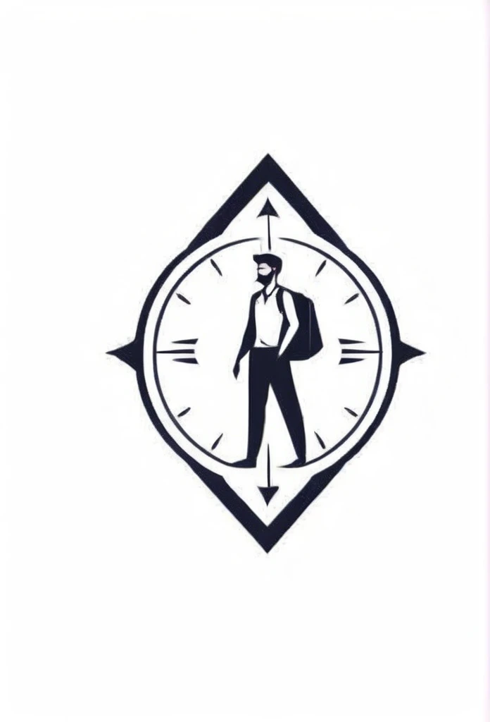 investment company logo
Logos with small people shoulder-to-shoulder
It expresses the meaning of one's companions
a logo with a small illustration of a compass inside it
Pretty cool
chic and modern design
White background