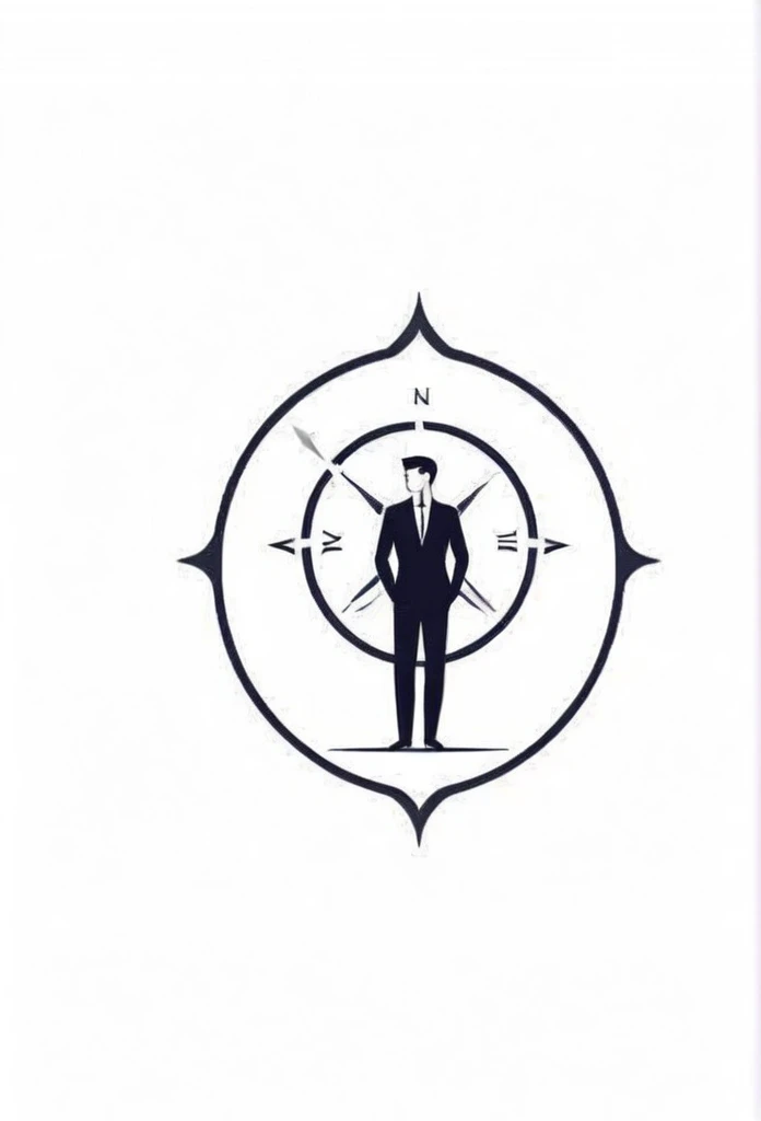 investment company logo
Logos with small people shoulder-to-shoulder
It expresses the meaning of one's companions
have a small compass drawn at the center of
Pretty cool
chic and modern design
White background
