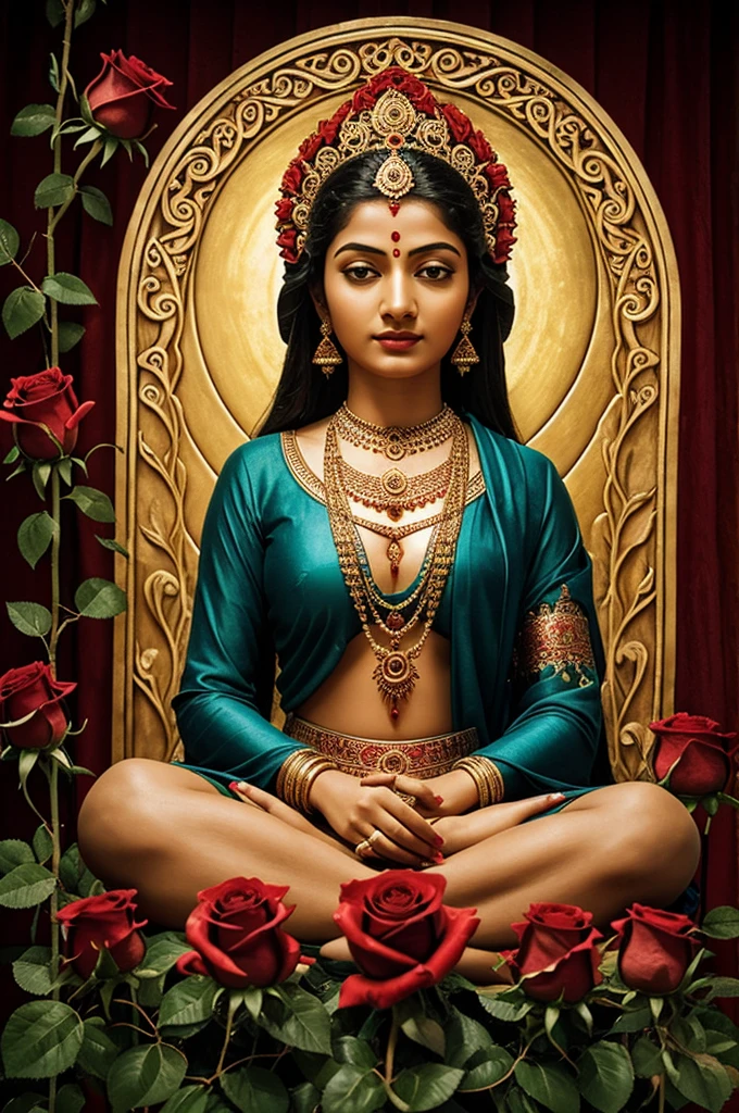 Madhanaphatha, the woman who becomes a rose