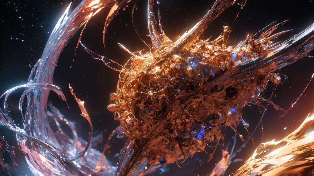"Experience the finest ultra-detailed artwork powered by our AI platform, Because it brings to life your imagination of Pintura expressionista abstrata "Hyperion" in stunning 4K resolution."The Void
