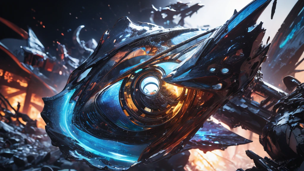 Cool game scenes"Experience the finest ultra-detailed artwork powered by our AI platform, Because it brings to life your imagination of Pintura expressionista abstrata "Hyperion" in stunning 4K resolution."The Void