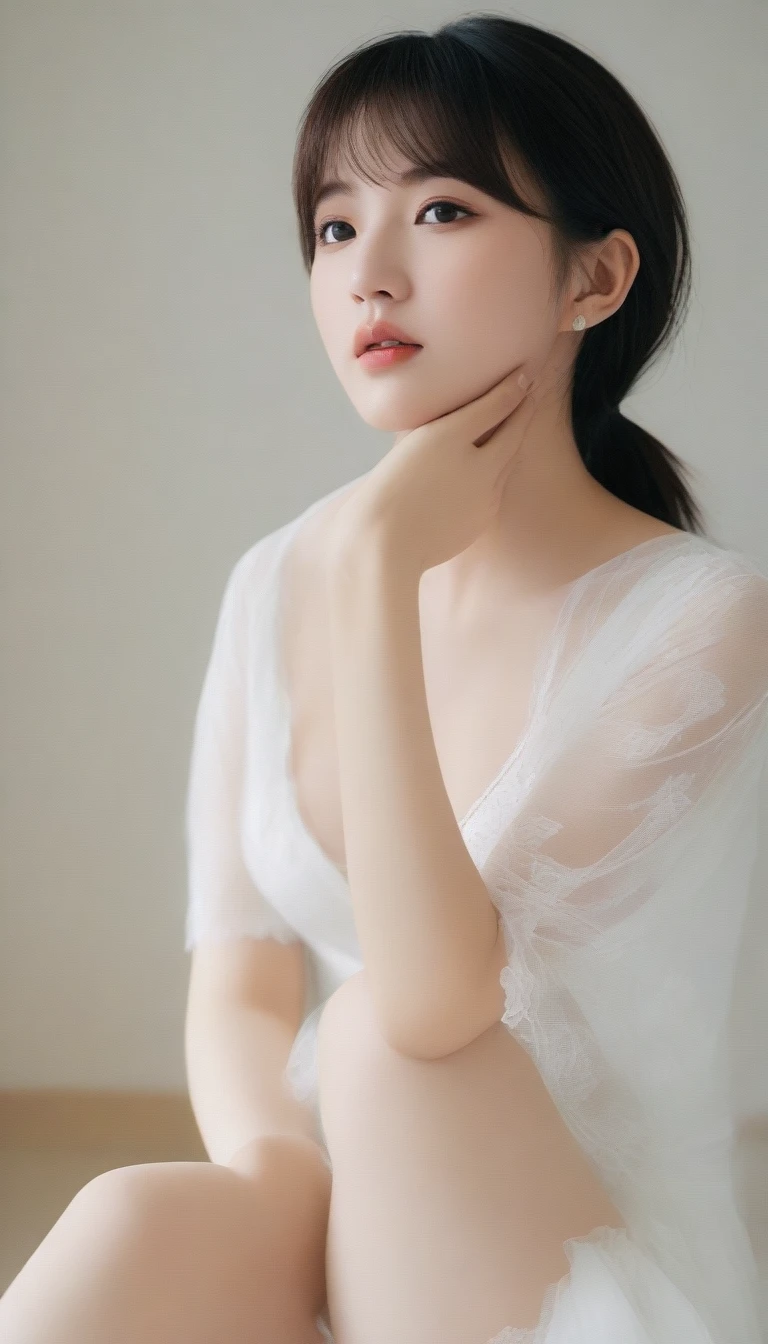 Beauty、pantyhose、feet、photograph、Realistic texture、Realistic fingertips