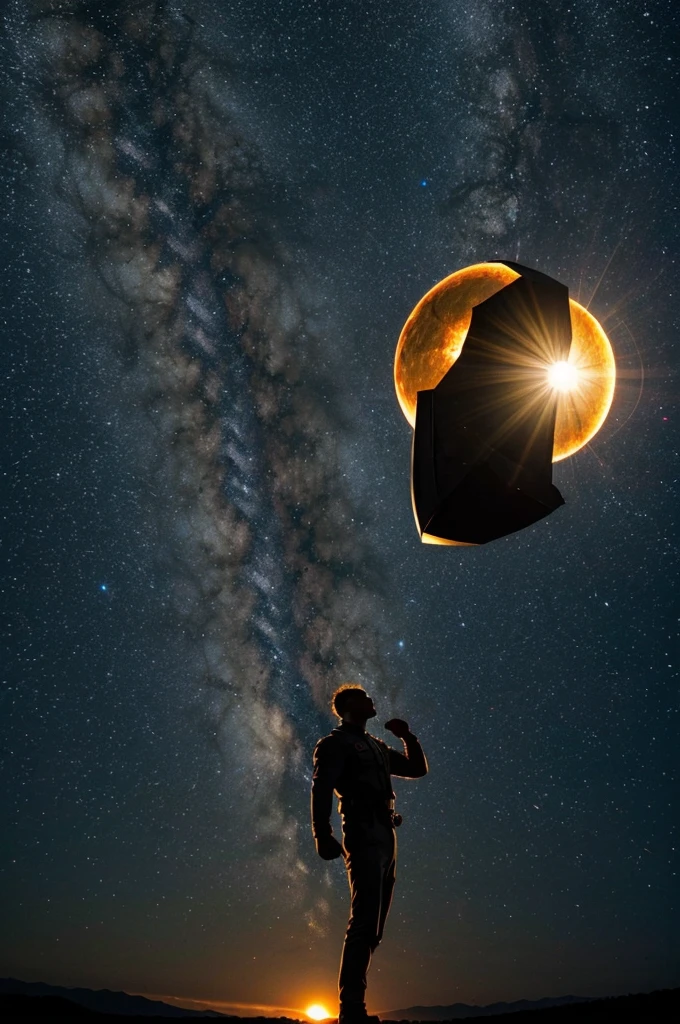 We are a superior race We have our minds flying outside.
I no longer marvel at the sun. 
Not even the universe other than the interior. 