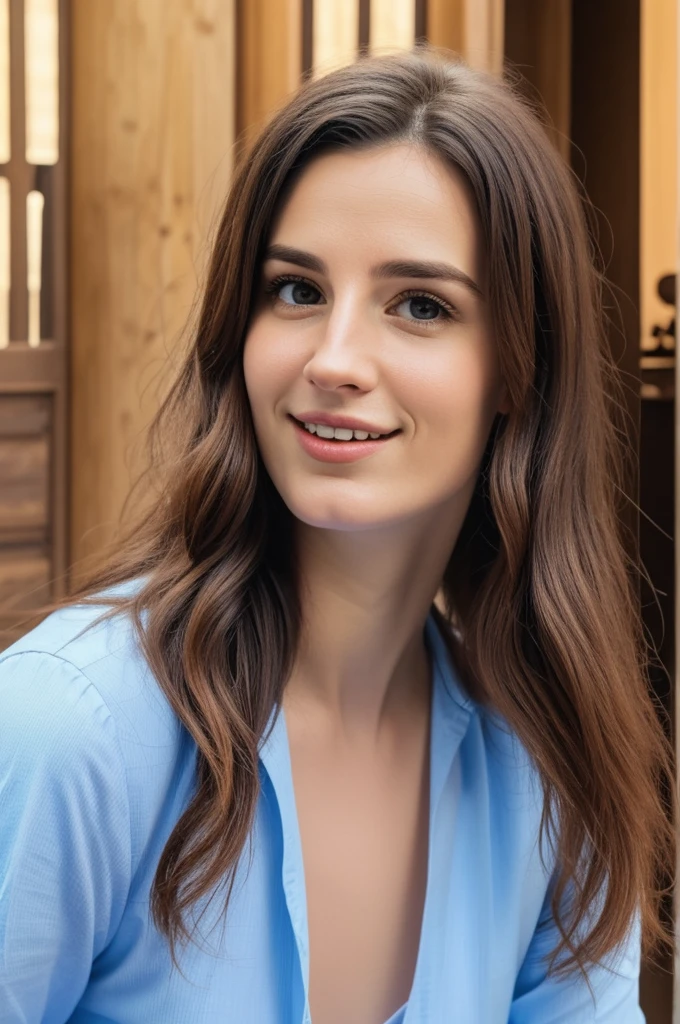 photo portrait en gros plan de la belle 26 ans.ô femme, Se maquiller, 8k euh, haute qualité, Spectaculaire, cinématique