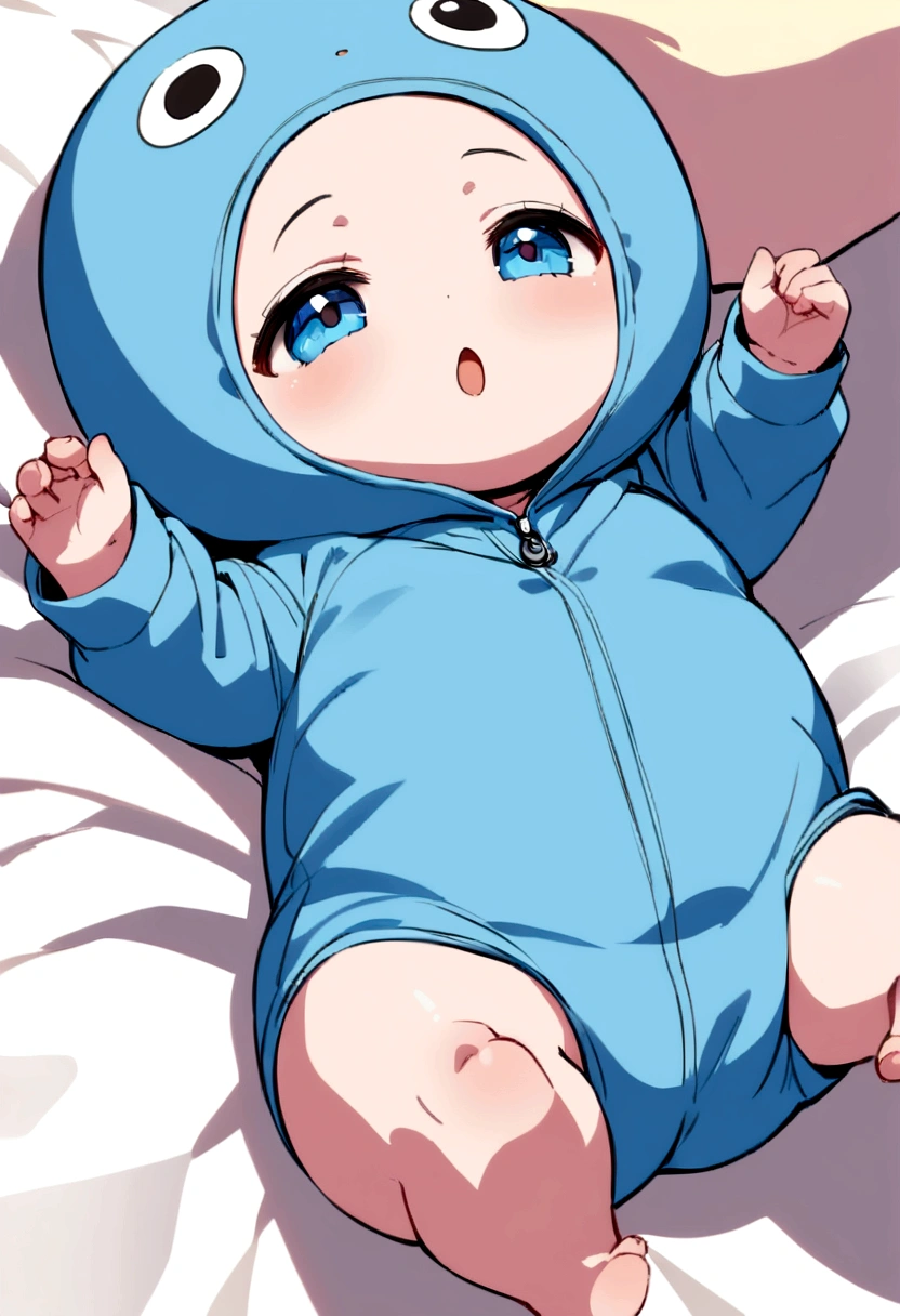 Blue back baby