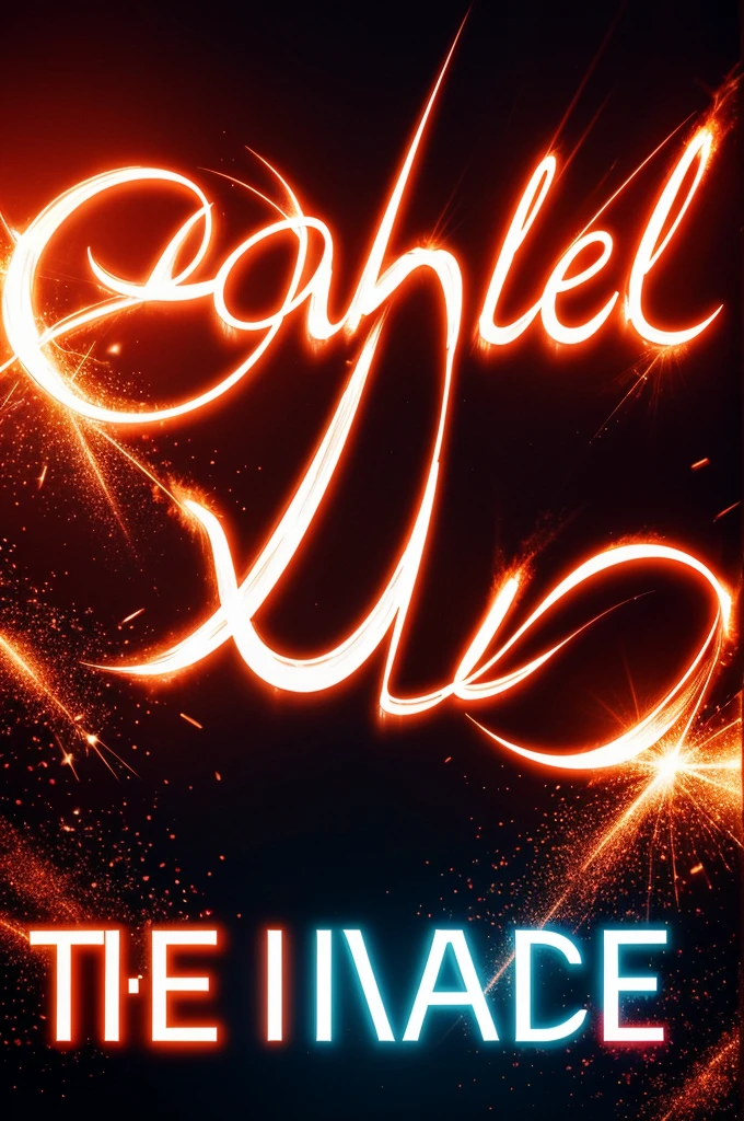 The word "flare" written with the same font as the band's first logo "Grave" Covered in flames.