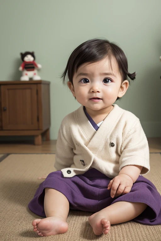 baby No background boy front Japanese