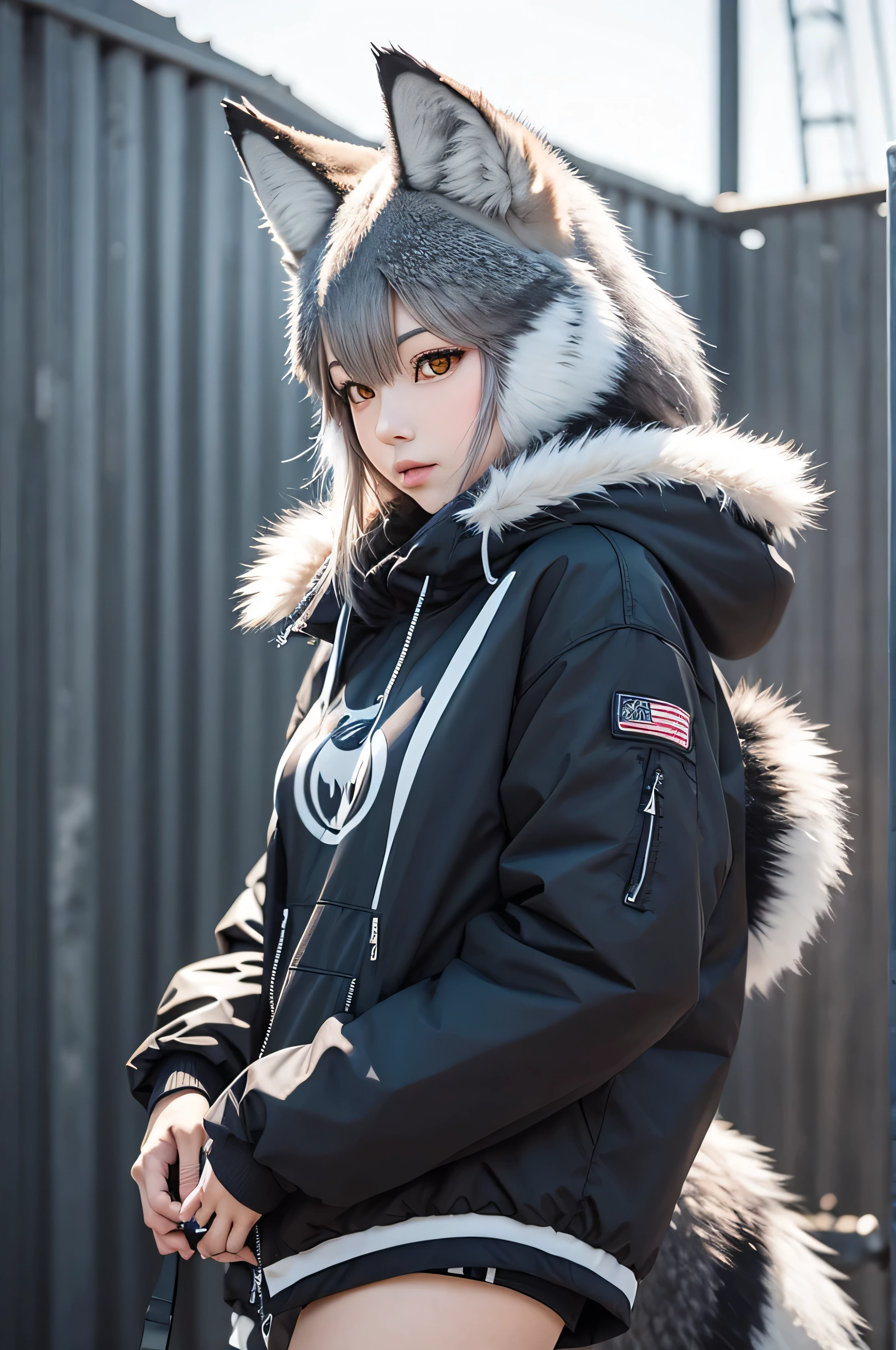 Kemono friend gray wolf