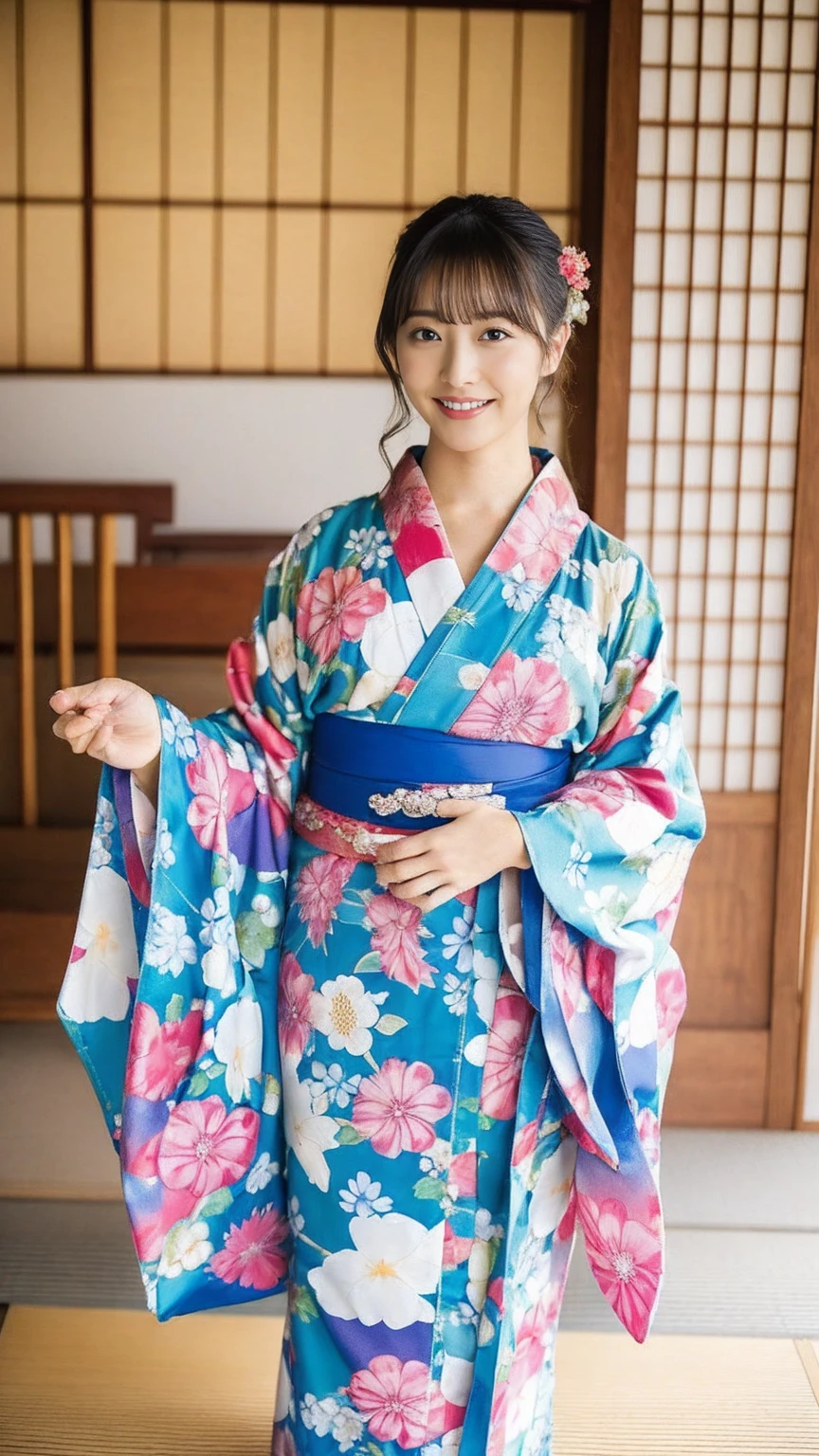 Arafed Asian woman In kimono robe posing for photo, In kimono, Yoshitomo Nara, In kimono, Young and cute gravure idol, Young Sensual Gravure Idol, Genuine young gravure idol, wear Kimono, Ayami, More of Iwakura, deAyami kojima, Ayaka, Japanese Model
