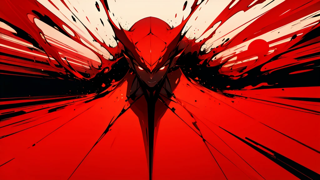 abstract red background fear