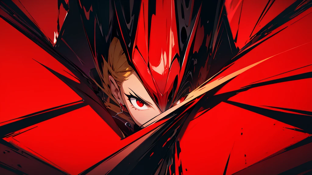 abstract red background fear