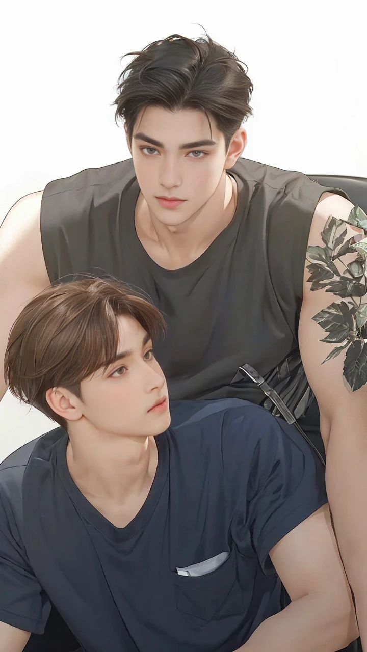 masterpiece, 1boy, young, handsome, black hair, undercut hair, 1boy, adults, handsome, brown hair, short hair, perfect face, detailed eyes and face,brown eyes, clean shaved, muscular, capturing a rural atmosphere, dynamic lighting, unreal engine 5