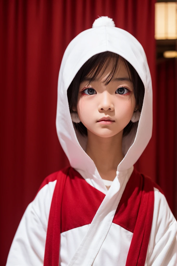 Background white、Daruma、Red eyes