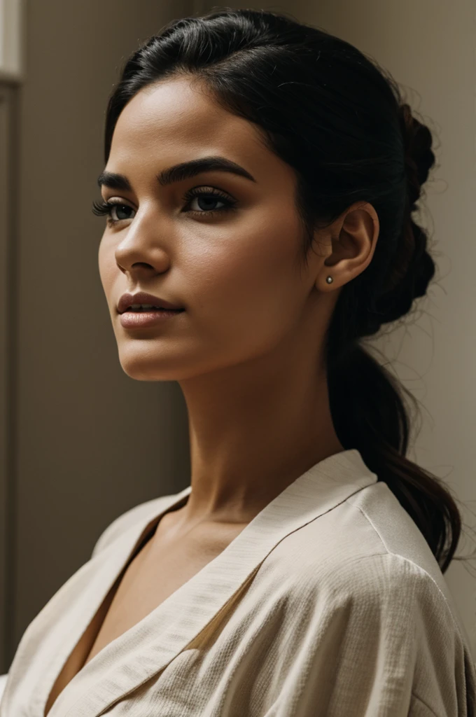 a woman