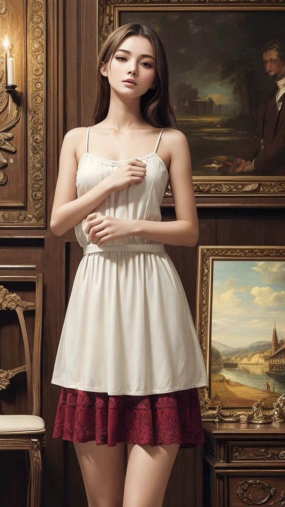 (Masterpiece, Best Quality:1.2), 1 girl, Alone