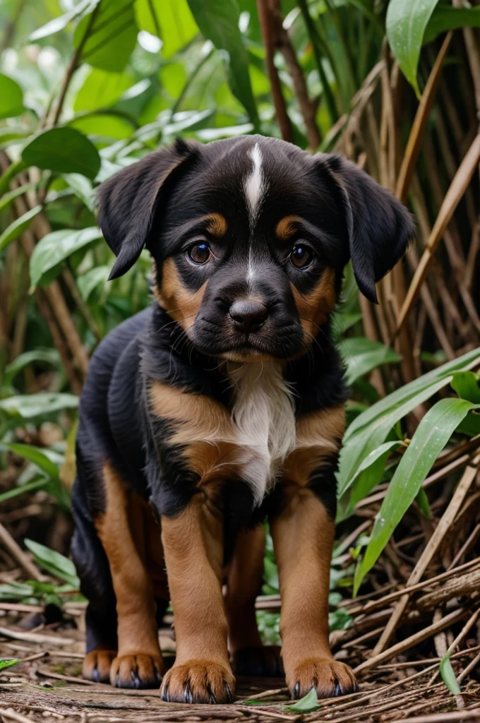 Ek jungle mai ek cute gigili pup