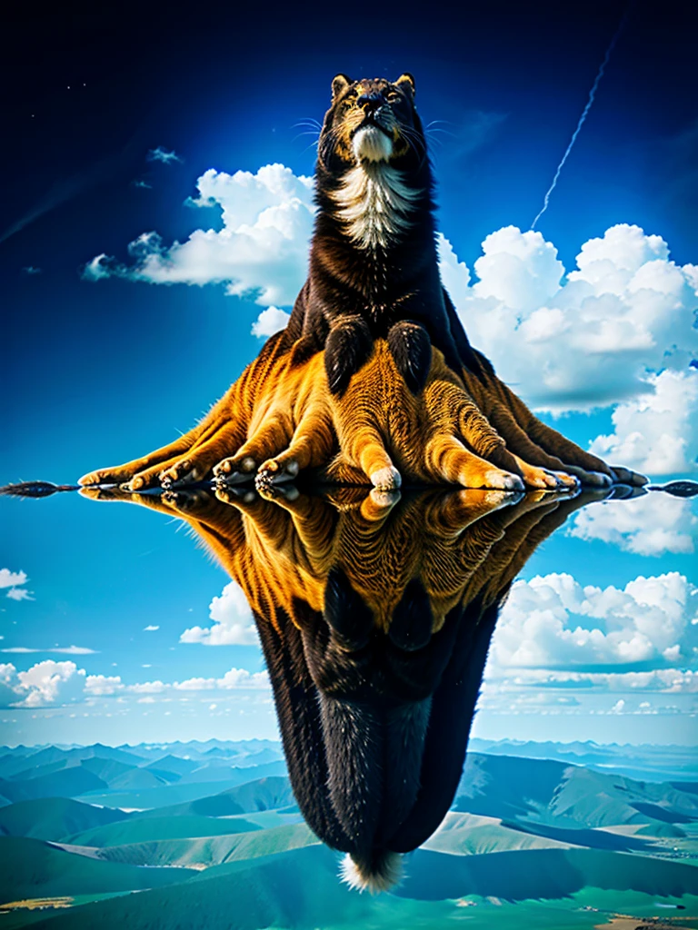 Parallel universe animals people