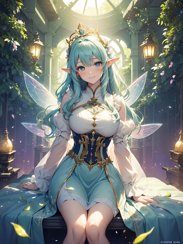最high quality、1woman elf 、Beautiful foam、、CourtyardShining fairy wings、Flower fractal art 、see-throughbodystocking,Beautiful side shot, radiance,High-definition depiction, Realistic, 8K, Unity, beautiful Shot, light smile, Beautifully and vividly drawn, , Beautiful, beautiful, clear skin、sexly,beautiful dress,Countless rays of light pouring down, Swirling Light, big background, Raise one arm above your head, Intense light is emitted from the magic circle in front of the girl. forest、Lots of leaves、green leaves、flower、Particles of light、Bedroom at night、Magic Palace、Fairy tale、
Romanticism,Cowboy Shot: The most beautiful form of chaos, Mr..々colour, Intertwined flowers, Particle,magical gentle light,smile,sexly,image quality、masterpiece、Beautiful Face、Super beautiful elf woman((Big breasted 22 year old office lady、Bust 100,Beautiful long ironed hair 、bionde hair,height: 165cm。、sexly、ANDsbian、、high quality、、Visual art、Written boundary depth、、ANDlf ANDars、、universe、Happy smile、gentle light、ANDlf forest、elegant、ticker beautiful decorative、、magic、forest、beautiful tiara、Beautiful bed、Beautiful Landscape、A kind smile、wonderful、Fluttering petals、Dance happily、、Cultivate fantasy、、Mystery light Lots of flowers、、art、forest, palace, art,mystery,Ultra-high resolution,atmosphere A colorful and dreamy anime-style illustration of a young girl with beautiful hair, sitting amidst a vibrant, mechanical landscape. She is wearing a casual outfit with mechanical leg armor, surrounded by a kaleidoscope of colors and glowing lights. The background is filled with whimsical details and a magical atmosphere. --ar 3:4 --style raw --stylize 600 --niji 6、Throne