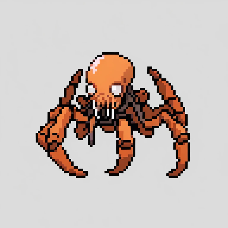 headcrab from half life. simple background