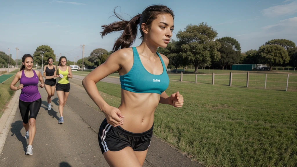 woman ,healthy ,Exercise runing