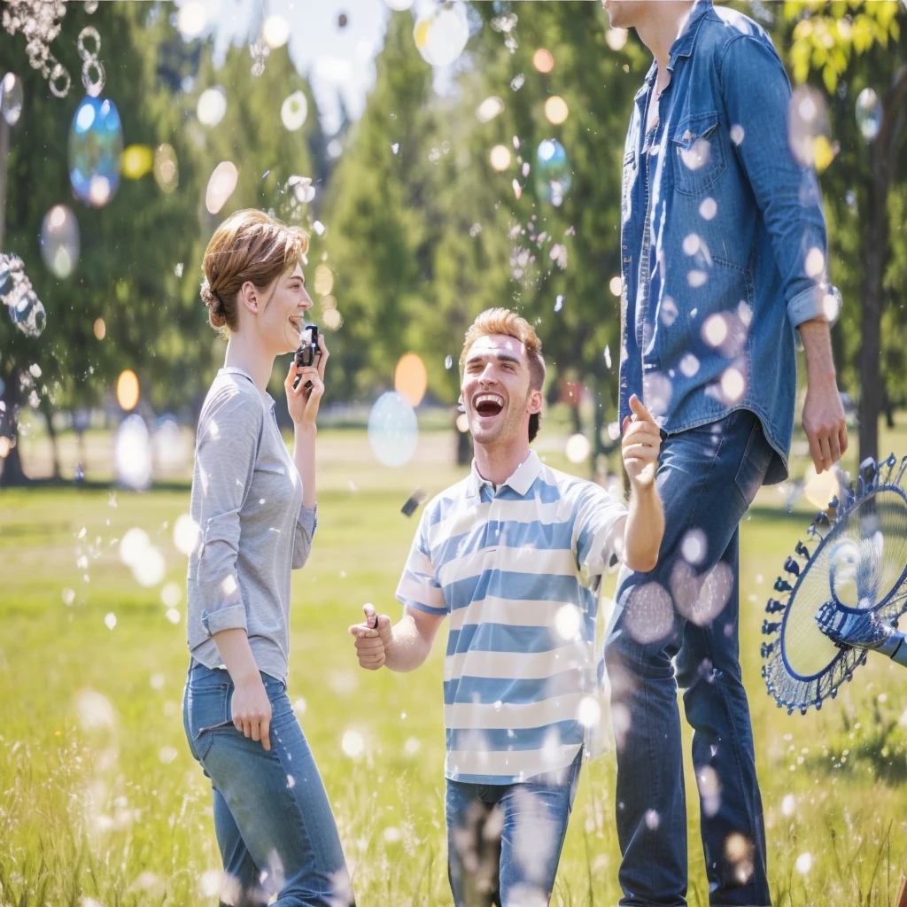 Warm and convivial atmosphere, sunny,Hyper-realistic shooting,4K