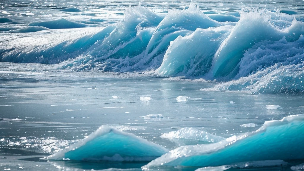 refreshing feeling, cool, water, gushing, ice
