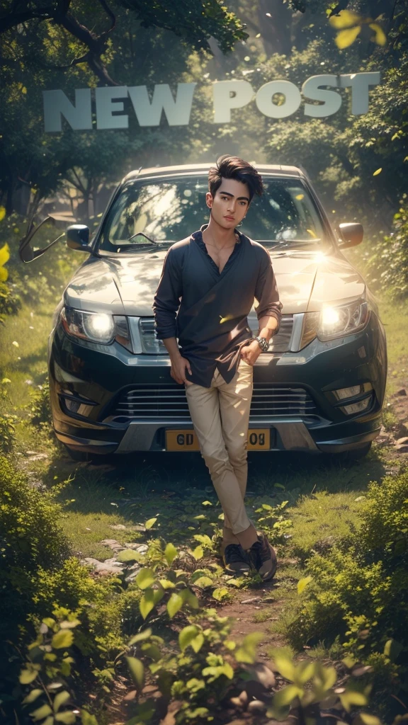 Chenge Background handsome Boy, realistic face 8k ultra realistic