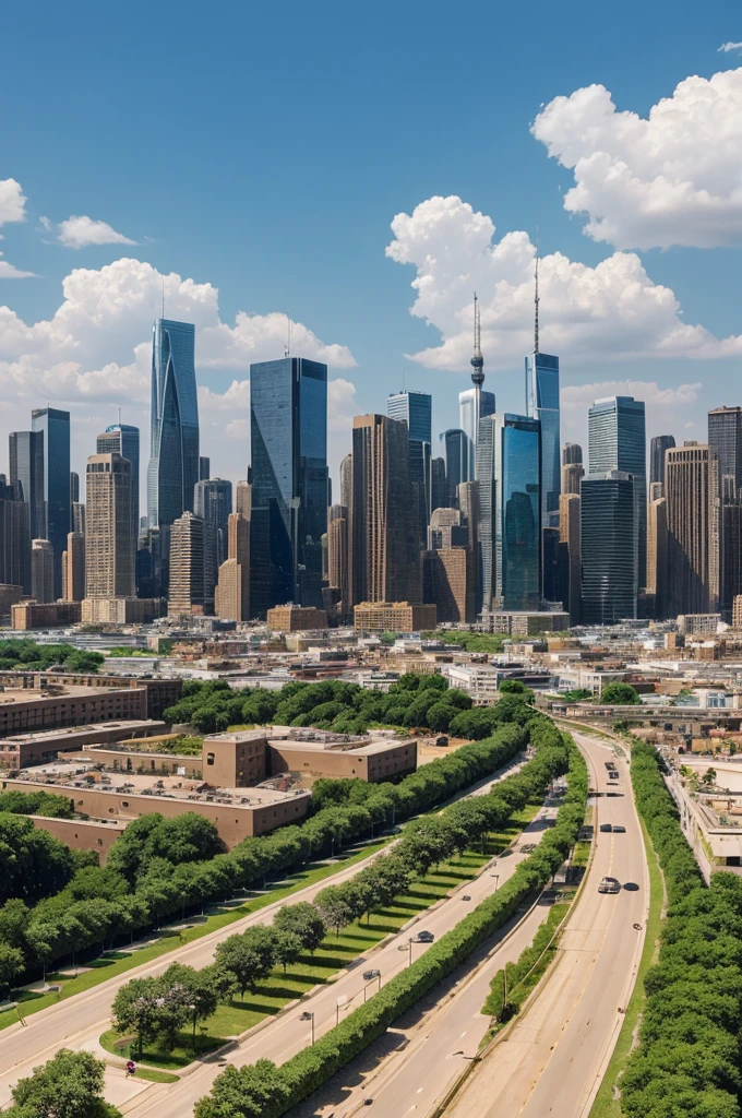 "A time-lapse scene of human evolution, transitioning from early tool use to the development of advanced civilizations with modern cities and technology.