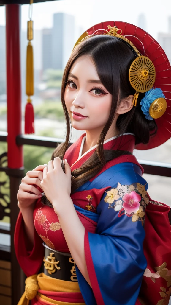 Super and fiercely cute girl、(((Oiran))