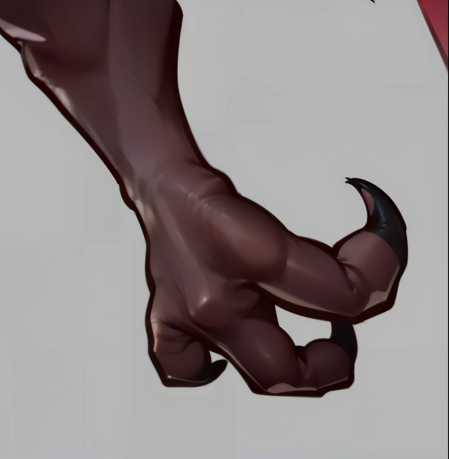 Claw knuckle rounded detail structure