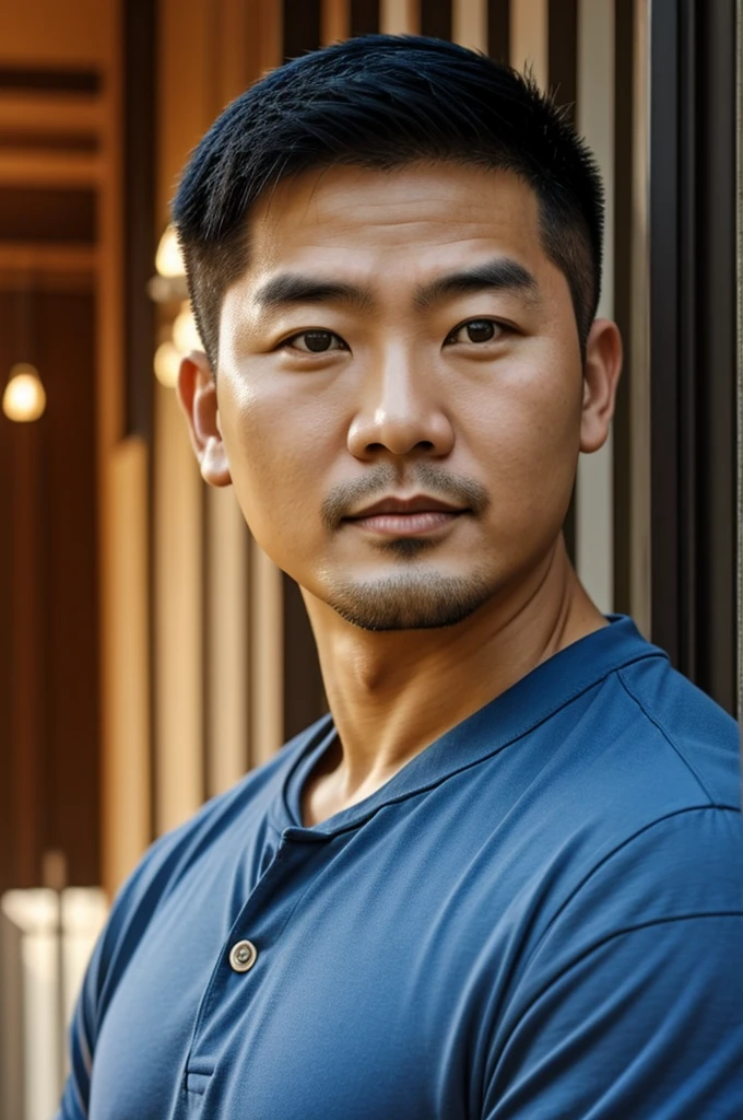 Asian man age 35