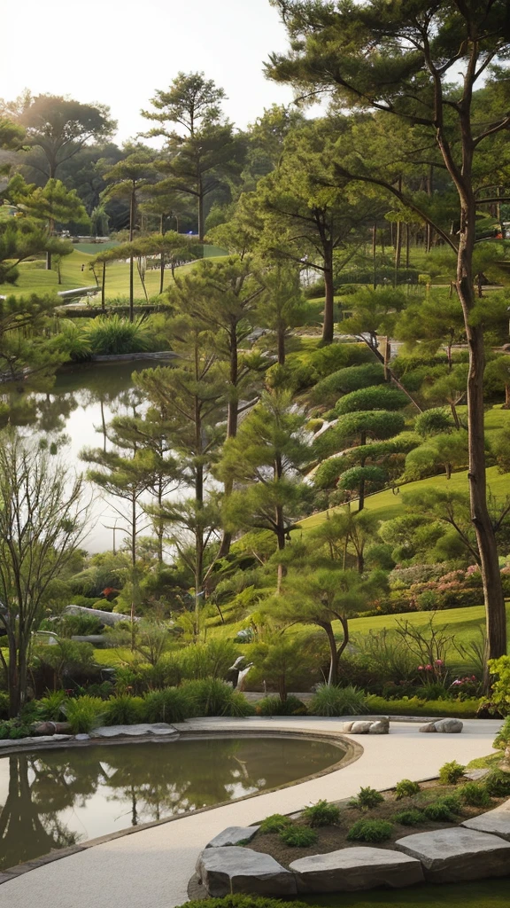 Japanese garden、Includes dry landscape gardens