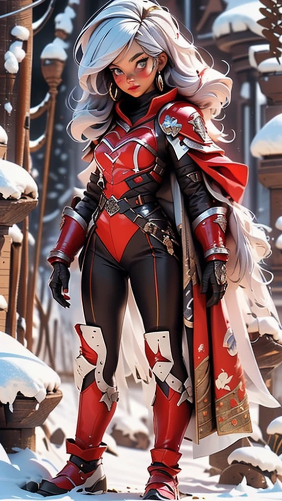 amazing quality, masterpiece, best quality, hyper detailed, ultra detailed, UHD, beautiful girl, perfect anatomy, perfect body, model, stylish pose, wearing full plate body fantastic red armor with red cape, holding crystal sword, snowy medieval road, (random color:1.4), long hair, various hairstyles, white hair, blue eyes, glowing eyes, extremely detailed,
((intricate detail)),(((realism))), HDR, 8k, absurdres, cinestill 800, sharp focus, add_detail:2, (solo, woman)