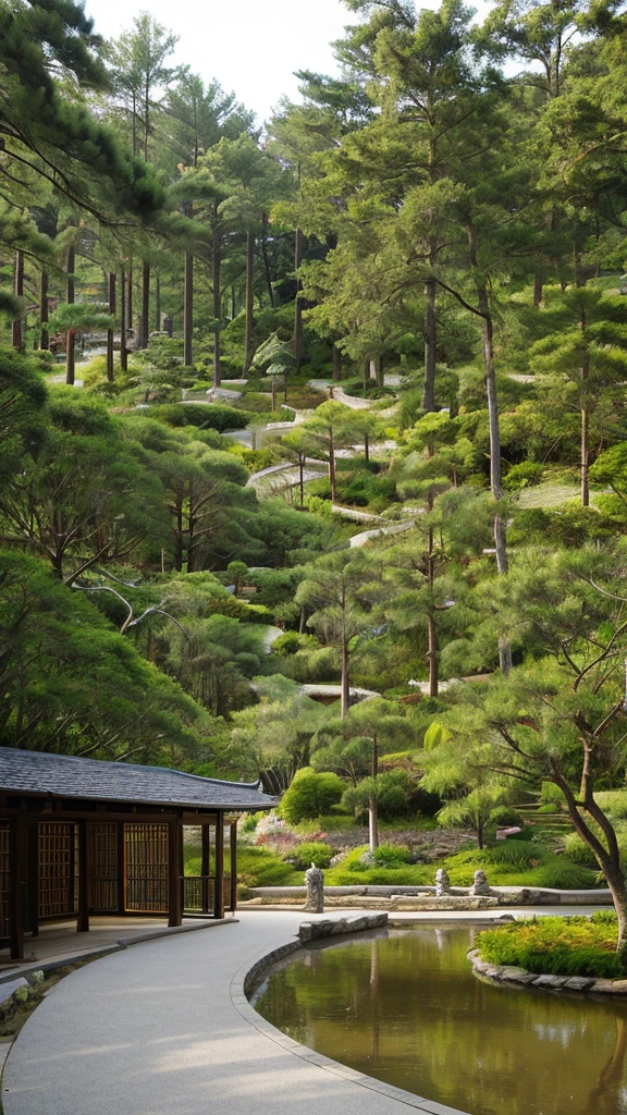 Japanese garden、Includes dry landscape gardens、Edo Period、Edoyashiki